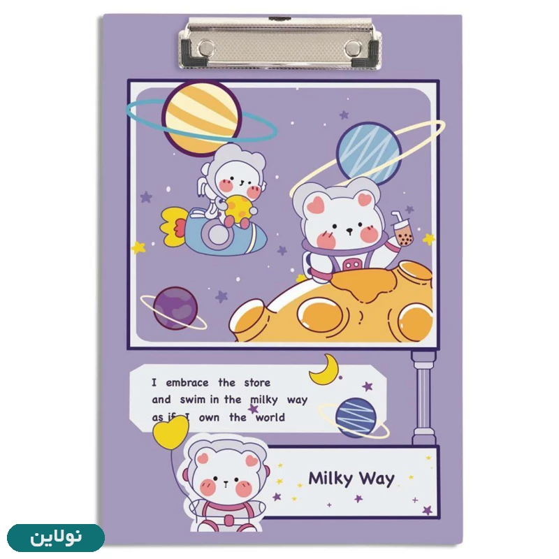 قیمت و خرید تخته شاسی A4 پیتیکو سری فضانورد طرح 4 کد 642 | نولاین