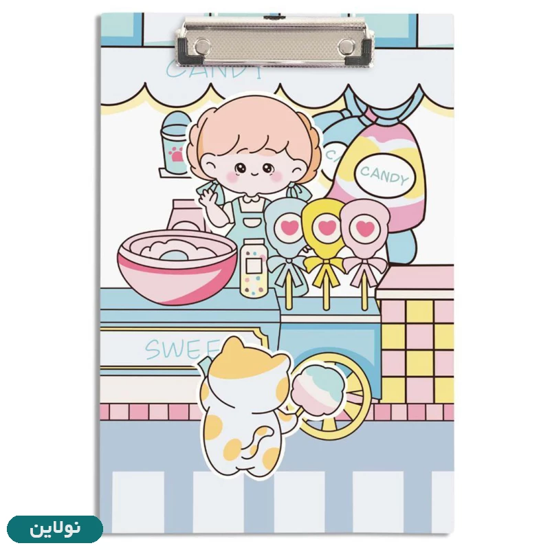 قیمت و خرید تخته شاسی A4 پیتیکو سری girl طرح 1 کد 641 | نولاین
