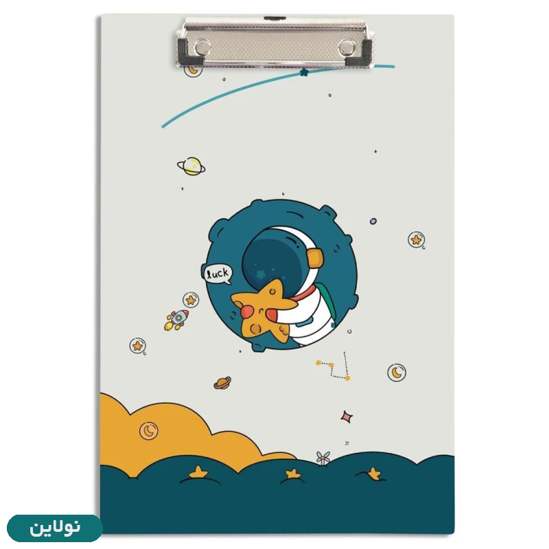 قیمت و خرید تخته شاسی A4 پیتیکو سری فضانورد طرح 3 کد 642 | نولاین