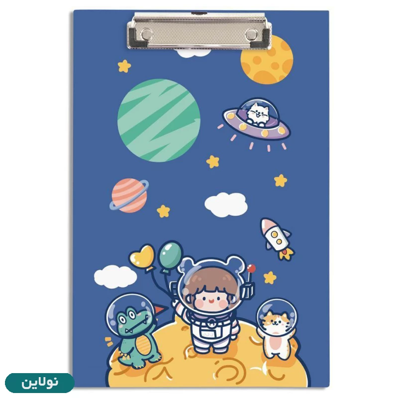 قیمت و خرید تخته شاسی A4 پیتیکو سری فضانورد طرح 8 کد 642 | نولاین