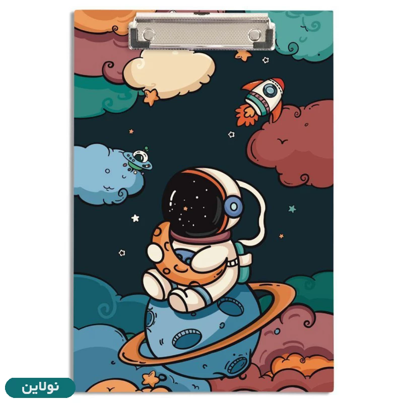 قیمت و خرید تخته شاسی A4 پیتیکو سری فضانورد طرح 7 کد 642 | نولاین