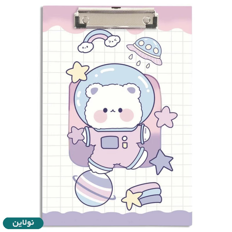 قیمت و خرید تخته شاسی A4 پیتیکو سری فضانورد طرح 1 کد 642 | نولاین