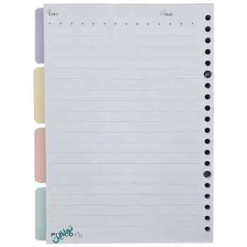 برگ یدک کلاسور 20 سوراخ سایز A5 پیتیکو کد 622 | نولاین