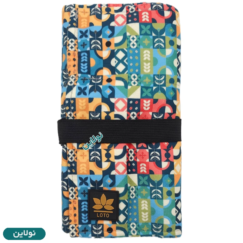 قیمت و خرید کیف مداد رنگی رولی 60 رنگ لت Loto طرح 10 کد KRP60 | نولاین قیمت و خرید کیف مداد رنگی رولی 60 رنگ لت Loto طرح 10 کد KRP60 | نولاین
