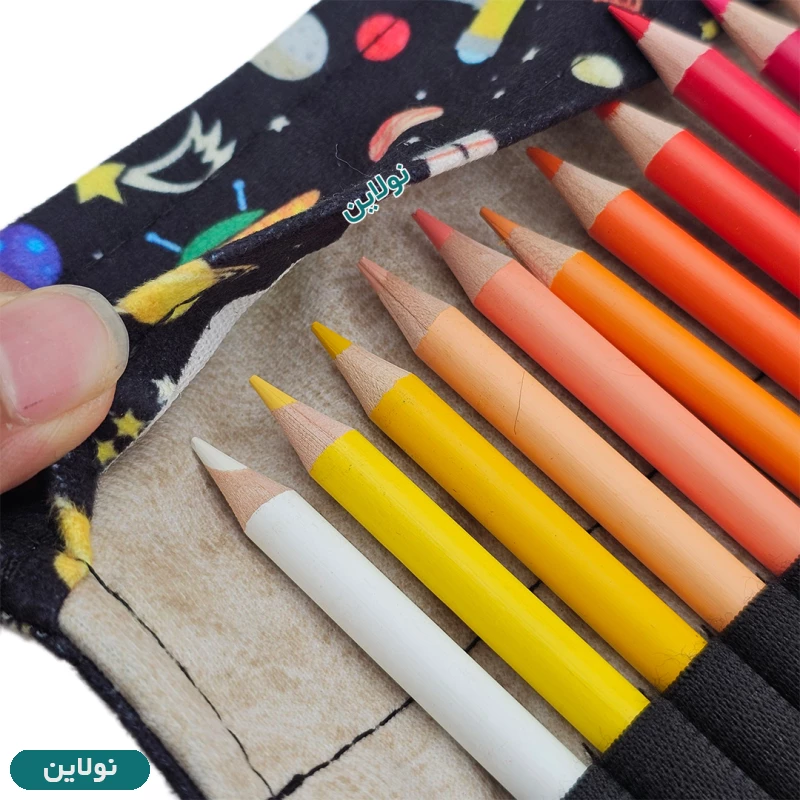قیمت و خرید کیف مداد رنگی رولی 60 رنگ لت Loto طرح 5 کد KRP60 | نولاین قیمت و خرید کیف مداد رنگی رولی 60 رنگ لت Loto طرح 5 کد KRP60 | نولاین