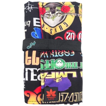 کیف مداد رنگی رولی 60 رنگ لت Loto طرح 12 کد KRP60 | نولاین