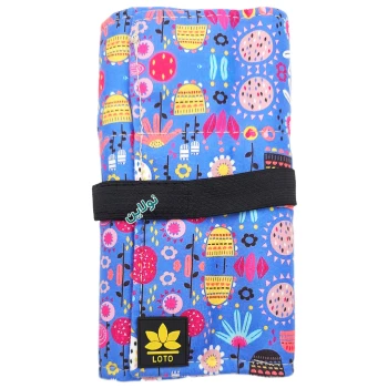 کیف مداد رنگی رولی 60 رنگ لت Loto طرح 9 کد KRP60 | نولاین