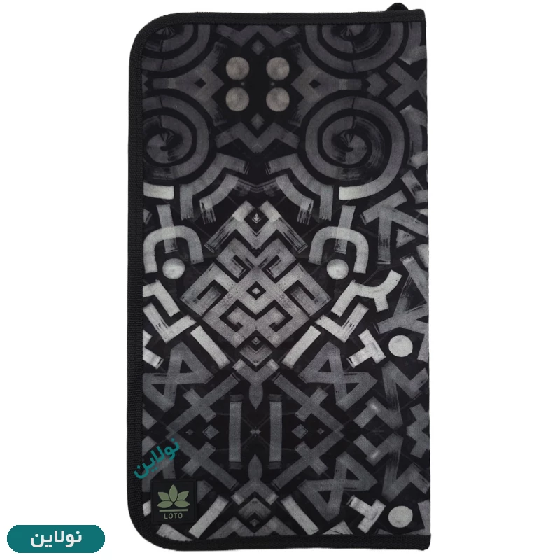 قیمت و خرید کیف قلمو سه لت لوتو Loto طرح 2 کد KG3 | نولاین