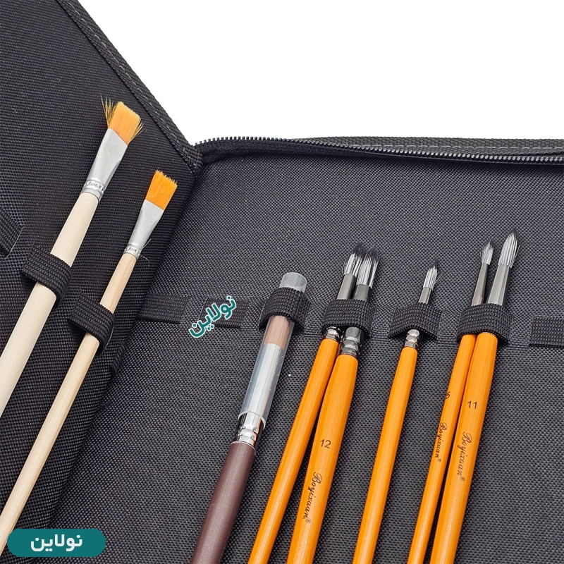 قیمت و خرید کیف قلمو سه لت برزنتی لوتو Loto کد KGE3 | نولاین