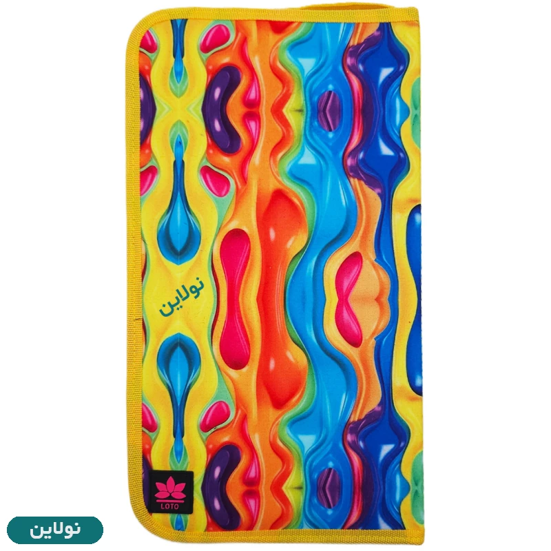 قیمت و خرید کیف قلمو سه لت لوتو Loto طرح 5 کد KG3 | نولاین