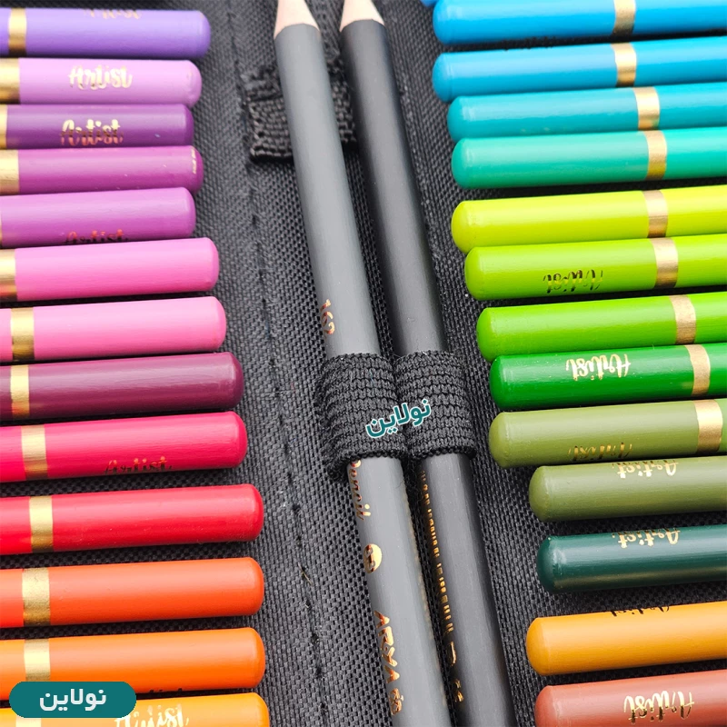 قیمت و خرید کیف مداد رنگی 50 رنگ لت Loto طرح 3 سری A کد KAP48 | نولاین