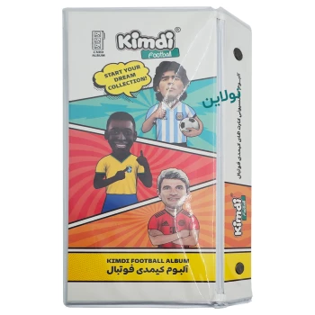 آلبوم اختصاصی کارت بازی کیمدی ظرفیت 120 عددی طرح 10 + 2 کارت کیمدی هدیه | نولاین
