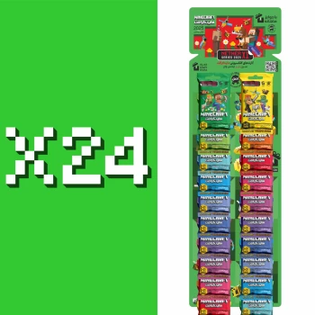 کارت بازی نترایکس وان سری ماینکرافت 2025 بسته 24 عددی | نولاین