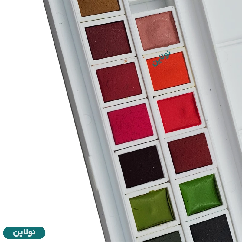 قیمت و خرید آبرنگ 24 رنگ آقامیری | نولاین