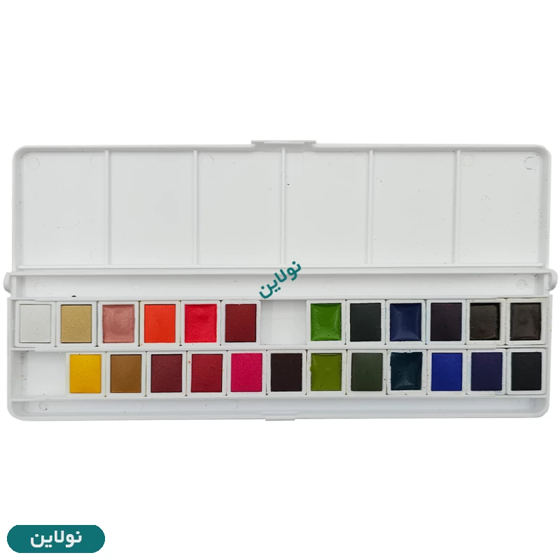 قیمت و خرید آبرنگ 24 رنگ آقامیری | نولاین