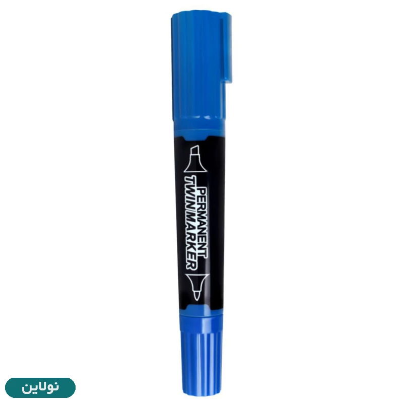 قیمت و خرید ماژیک پرمننت (غیر وایت برد) دو سر رین کد R-104 | نولاین