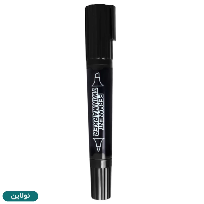 قیمت و خرید ماژیک پرمننت (غیر وایت برد) دو سر رین کد R-104 | نولاین