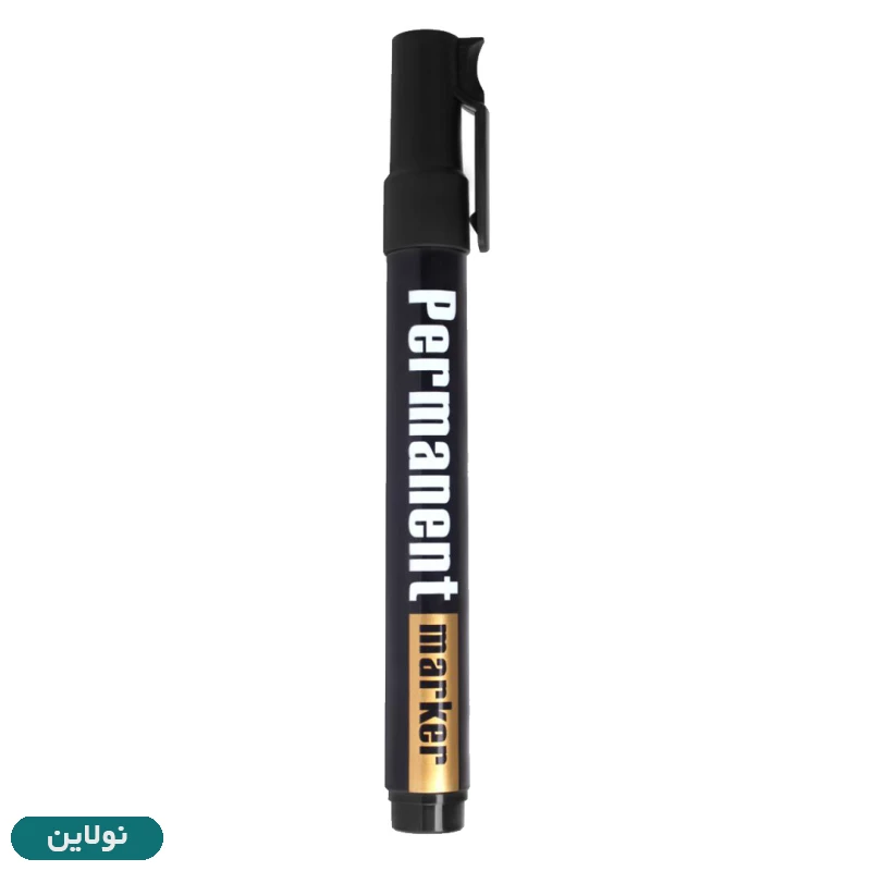 قیمت و خرید ماژیک پرمننت (غیر وایت برد) رین مدل نوک گرد درب کاتری کد R103-A | نولاین