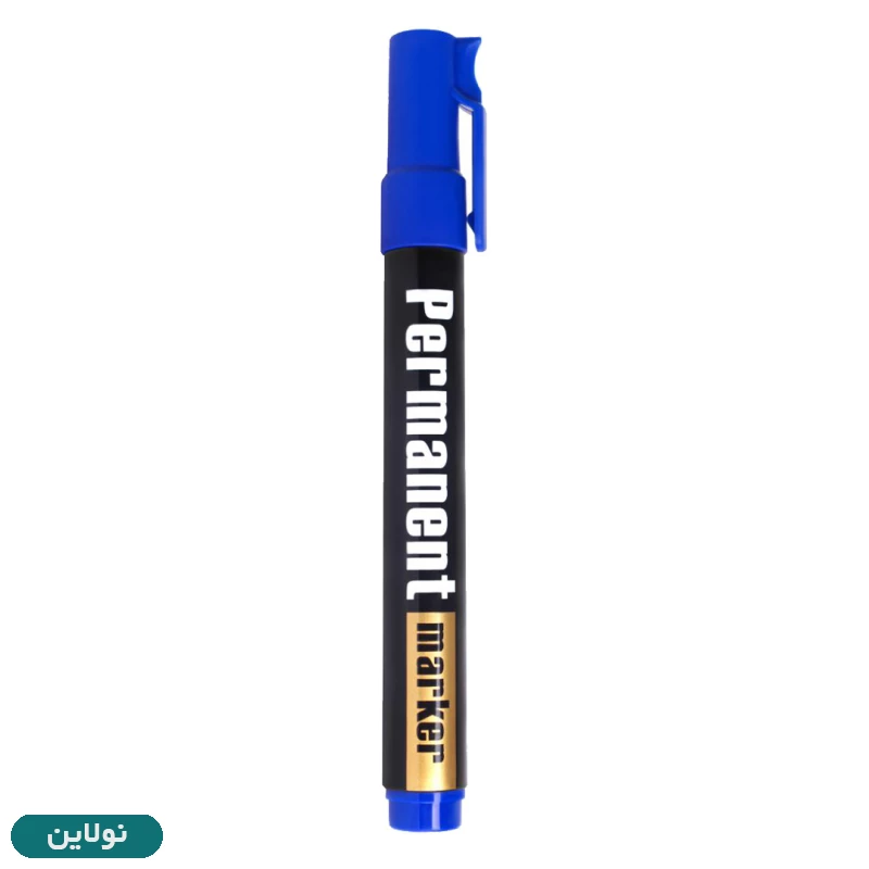 قیمت و خرید ماژیک پرمننت (غیر وایت برد) رین مدل نوک تخت درب کاتری کد R103-B | نولاین