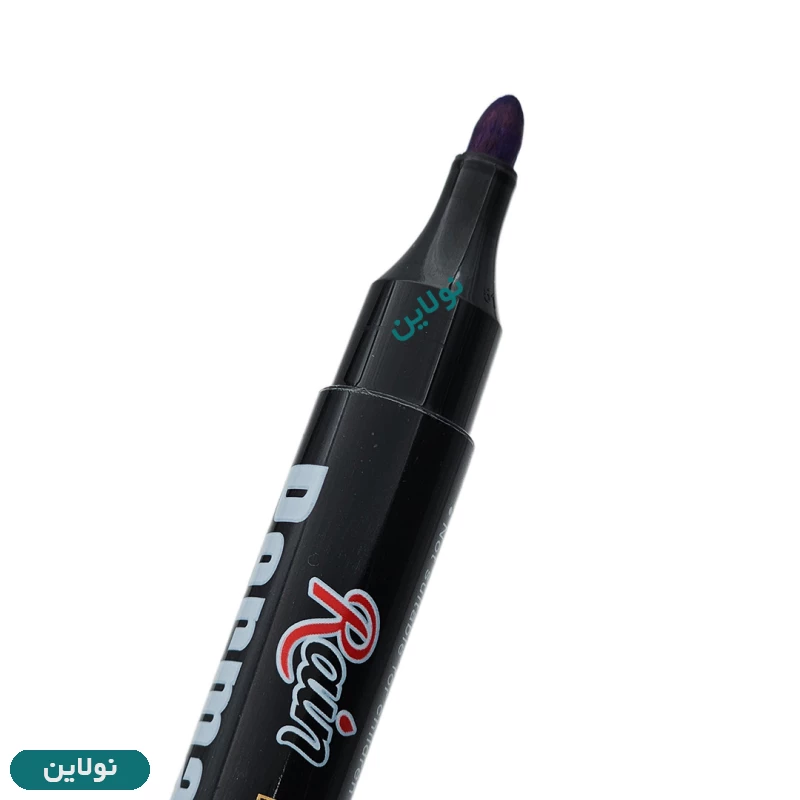 قیمت و خرید ماژیک پرمننت (غیر وایت برد) رین مدل نوک گرد درب کاتری کد R103-A | نولاین