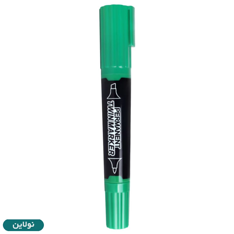 قیمت و خرید ماژیک پرمننت (غیر وایت برد) دو سر رین کد R-104 | نولاین
