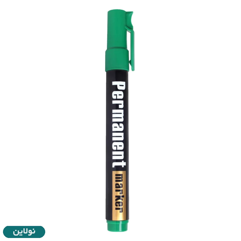 قیمت و خرید ماژیک پرمننت (غیر وایت برد) رین مدل نوک گرد درب کاتری کد R103-A | نولاین