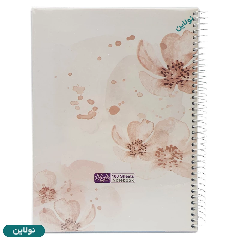 قیمت و خرید دفتر مشق 100 برگ سیمی مجلد دایان سری گلوریا Gloria کد 507 | نولاین