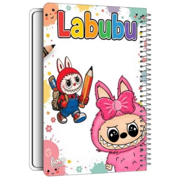 دفتر نقاشی 40 برگ مستر راد طرح لابوبو کد 2844 | نولاین