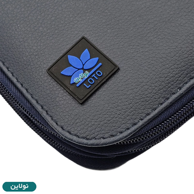 قیمت و خرید کیف مداد رنگی 180 رنگ سه زیپ لت loto چرمی سری D کد KDP180 | نولاین
