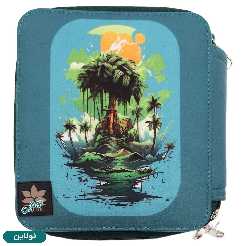 قیمت و خرید کیف مداد رنگی 120 رنگ چهار زیپ لت loto طرح 14 کد KPB120 | نولاین