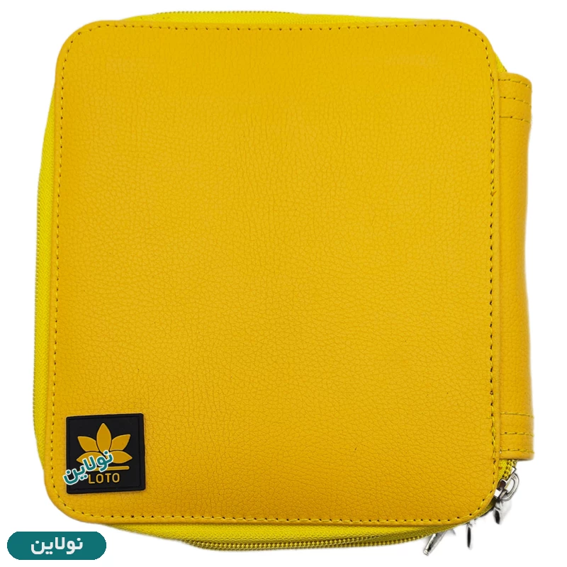 قیمت و خرید کیف مداد رنگی 120 رنگ چهار زیپ لت loto طرح چرمی کد KPB120 | نولاین