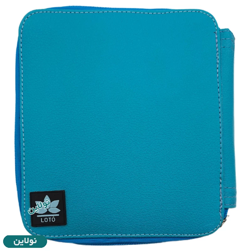 قیمت و خرید کیف مداد رنگی 120 رنگ چهار زیپ لت loto طرح چرمی کد KPB120 | نولاین