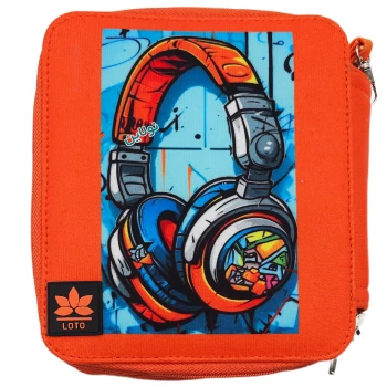 کیف مداد رنگی 120 رنگ چهار زیپ لت loto طرح 13 کد KPB120 | نولاین