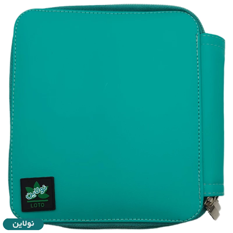 قیمت و خرید کیف مداد رنگی 120 رنگ چهار زیپ لت loto طرح چرمی کد KPB120 | نولاین