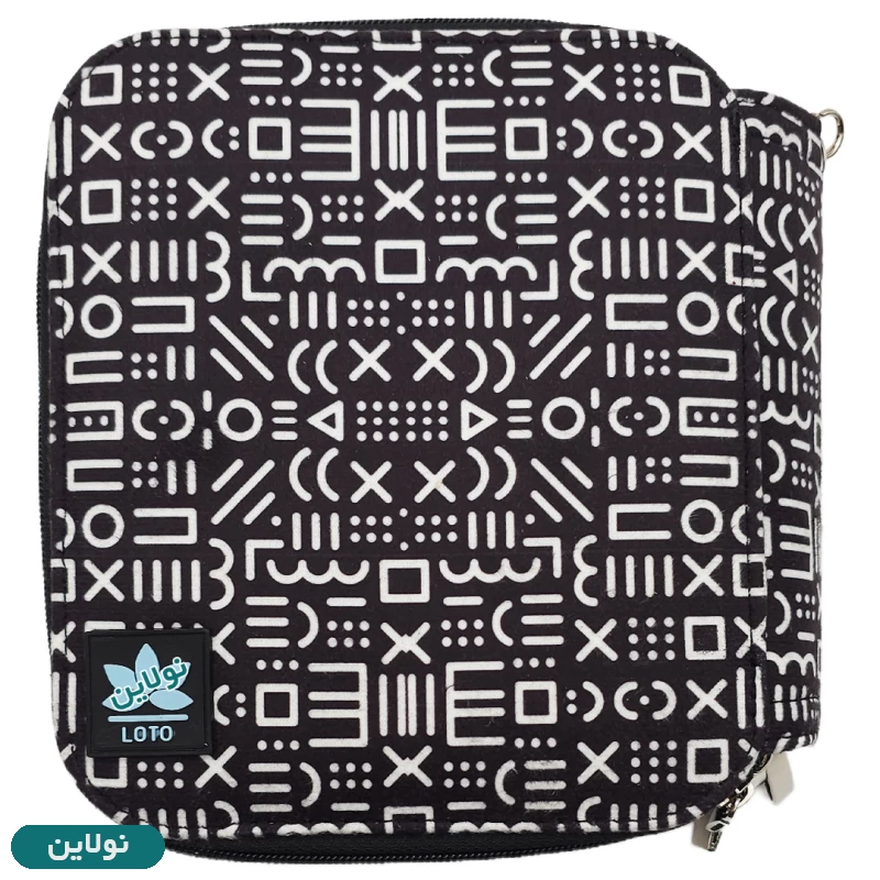 قیمت و خرید کیف مداد رنگی 120 رنگ چهار زیپ لت loto طرح 8 کد KPB120 | نولاین