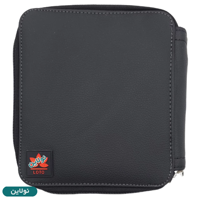 قیمت و خرید کیف مداد رنگی 120 رنگ چهار زیپ لت loto طرح چرمی کد KPB120 | نولاین