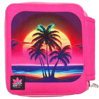 کیف مداد رنگی 120 رنگ چهار زیپ لت loto طرح 18 کد KPB120 | نولاین