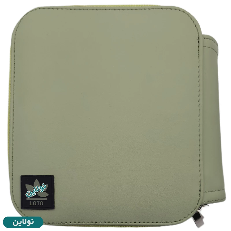 قیمت و خرید کیف مداد رنگی 120 رنگ چهار زیپ لت loto طرح چرمی کد KPB120 | نولاین