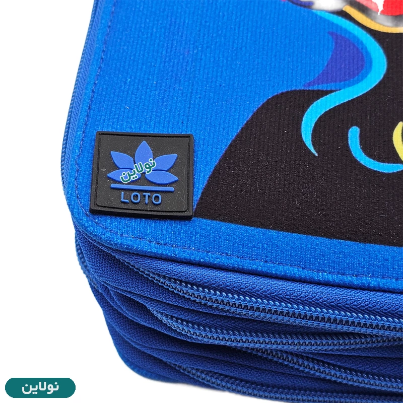 قیمت و خرید کیف مداد رنگی 120 رنگ چهار زیپ لت loto طرح 9 کد KPB120 | نولاین