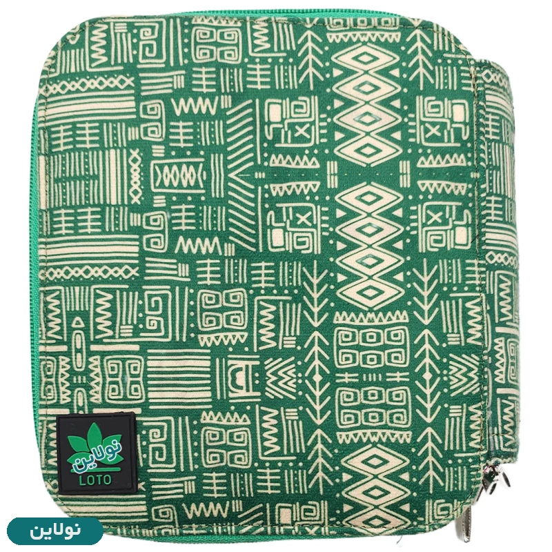 قیمت و خرید کیف مداد رنگی 120 رنگ چهار زیپ لت loto طرح 7 کد KPB120 | نولاین