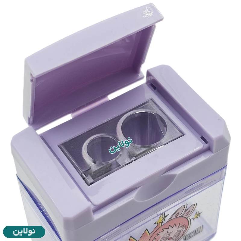 قیمت و خرید تراش مخزن دار 2 قلو لابوبو اسکول مکس کد AF-2060 | نولاین