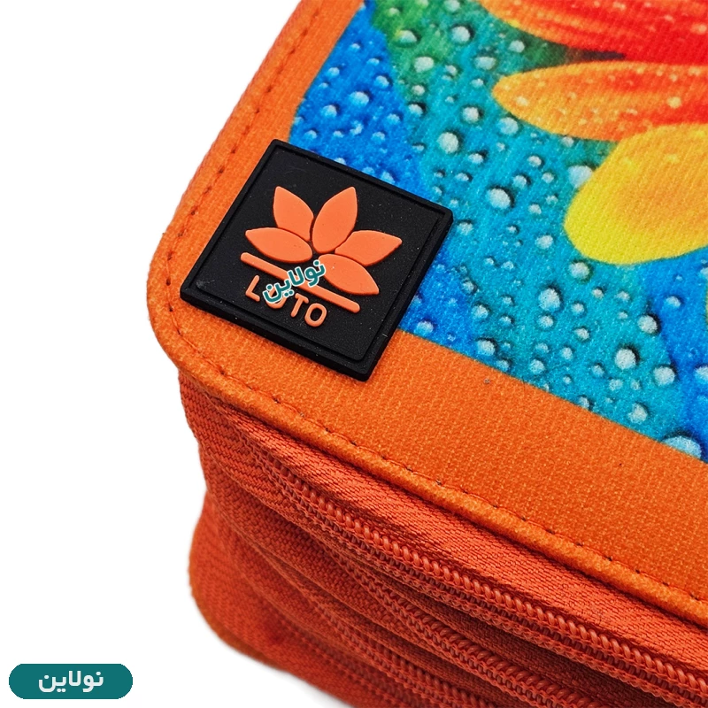 قیمت و خرید کیف مداد رنگی 120 رنگ چهار زیپ لت loto طرح 5 کد KPB120 | نولاین
