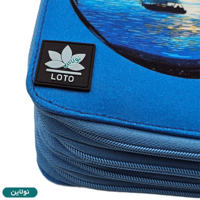 قیمت و خرید کیف مداد رنگی 120 رنگ چهار زیپ لت loto طرح 17 کد KPB120 | نولاین