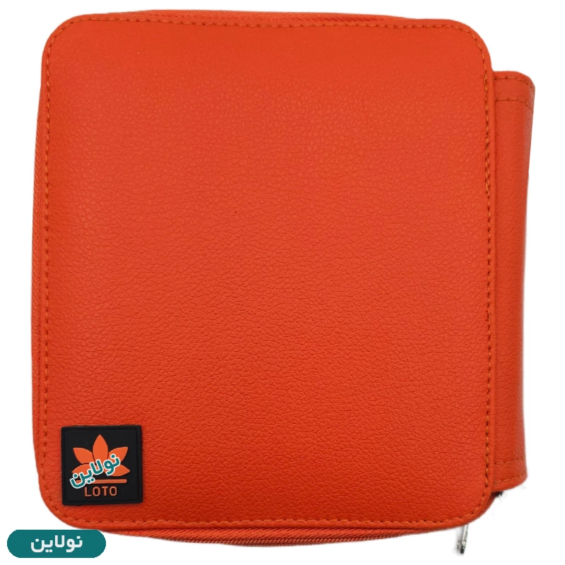 قیمت و خرید کیف مداد رنگی 120 رنگ چهار زیپ لت loto طرح چرمی کد KPB120 | نولاین