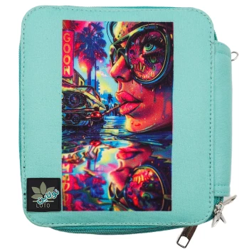 کیف مداد رنگی 120 رنگ چهار زیپ لت loto طرح 10 کد KPB120 | نولاین