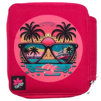 کیف مداد رنگی 120 رنگ چهار زیپ لت loto طرح 15 کد KPB120 | نولاین