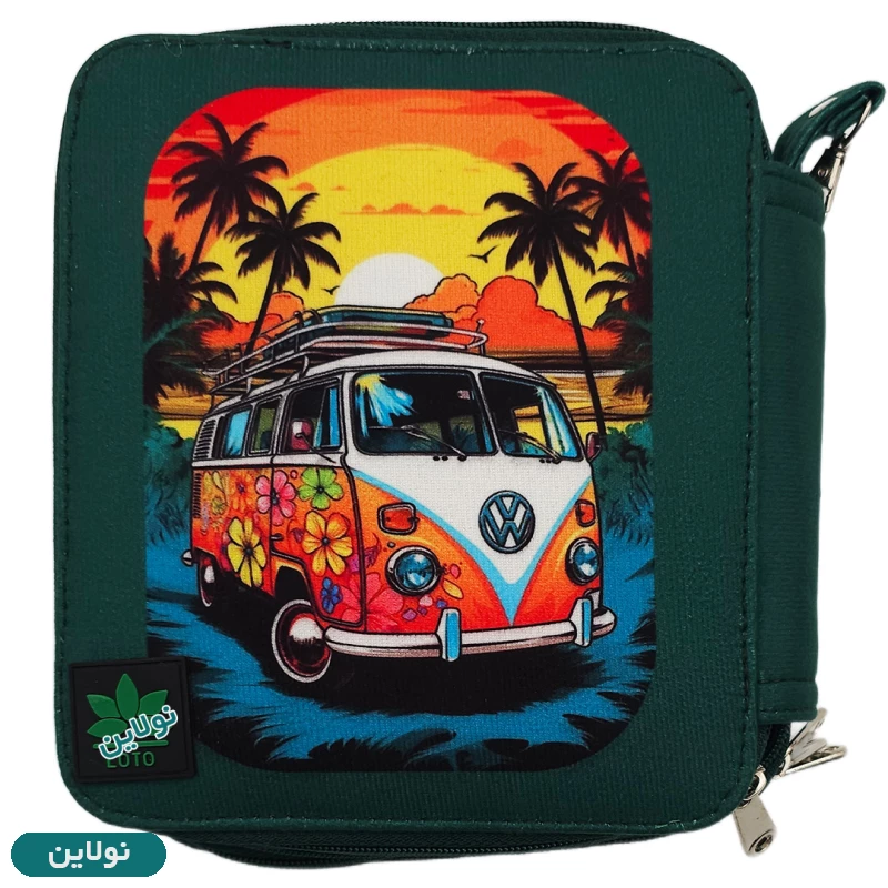 قیمت و خرید کیف مداد رنگی 120 رنگ چهار زیپ لت loto طرح 3 کد KPB120 | نولاین