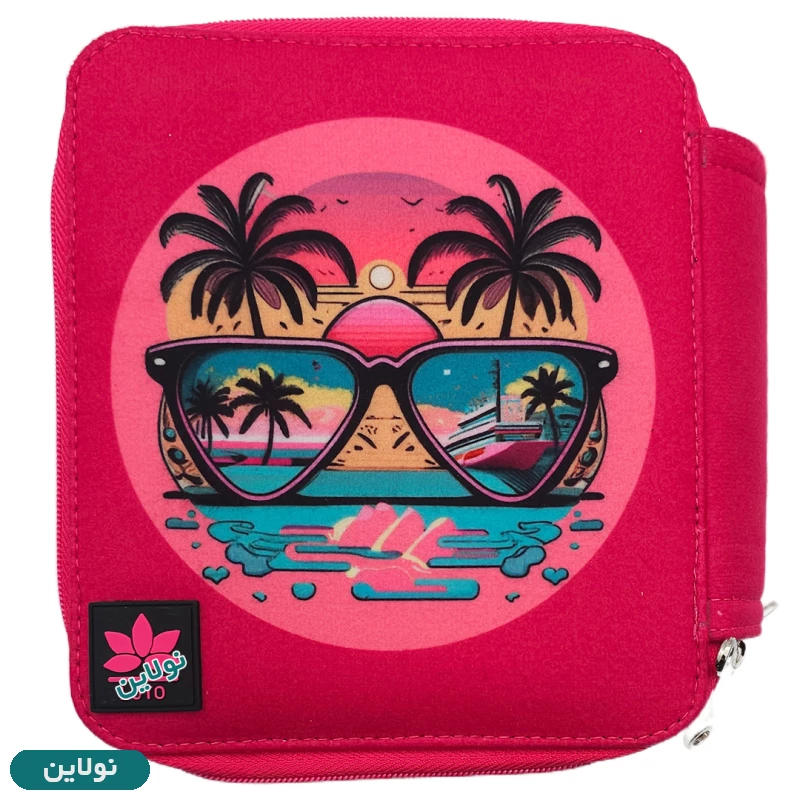 قیمت و خرید کیف مداد رنگی 120 رنگ چهار زیپ لت loto طرح 15 کد KPB120 | نولاین