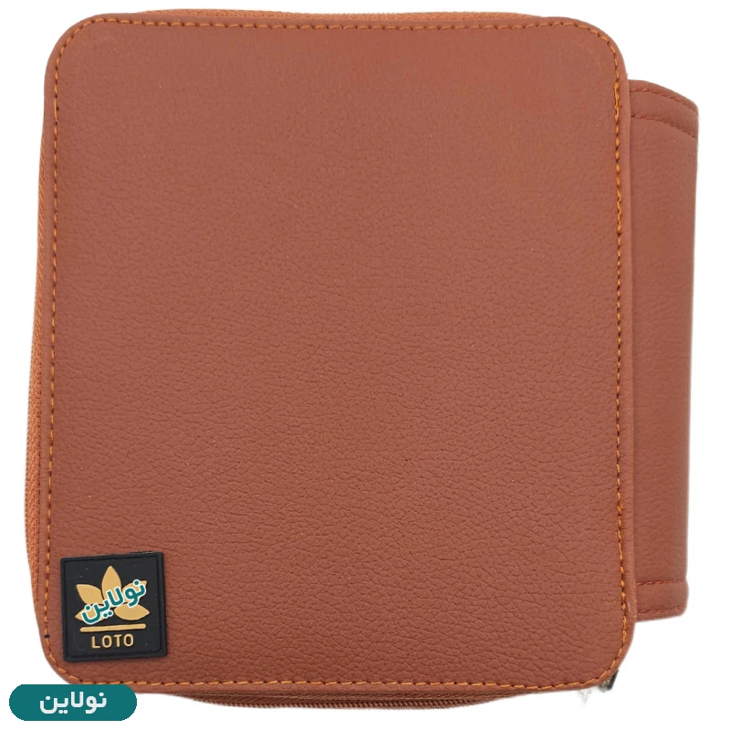 قیمت و خرید کیف مداد رنگی 120 رنگ چهار زیپ لت loto طرح چرمی کد KPB120 | نولاین