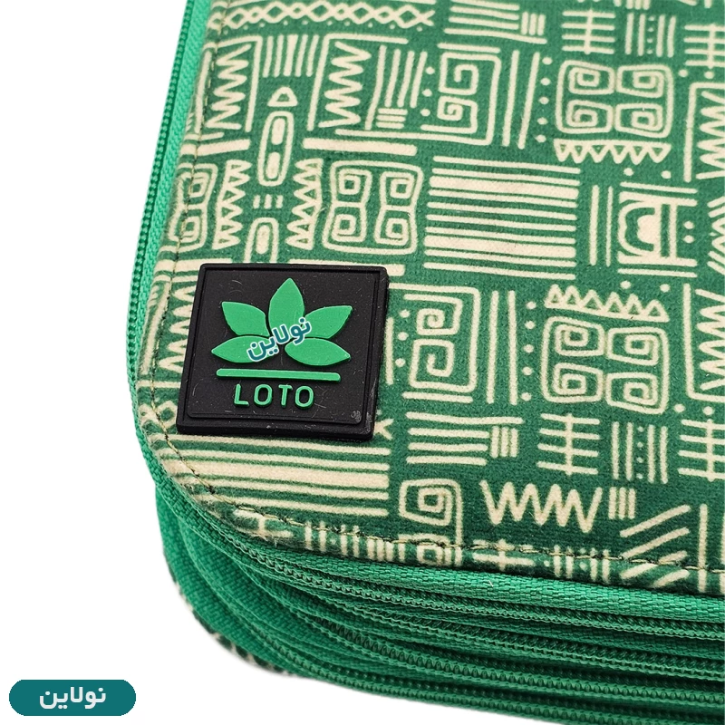 قیمت و خرید کیف مداد رنگی 120 رنگ چهار زیپ لت loto طرح 7 کد KPB120 | نولاین